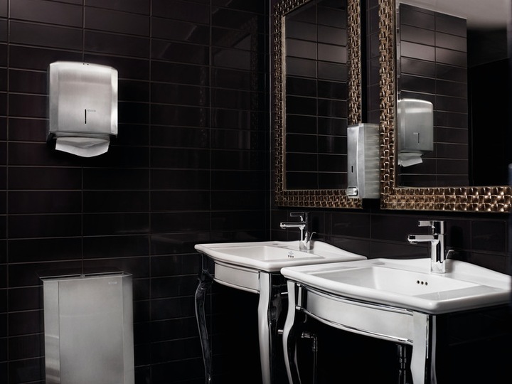 Immagine prodotto Katrin Dispenser di asciugamani interfogliati Stainless Steel