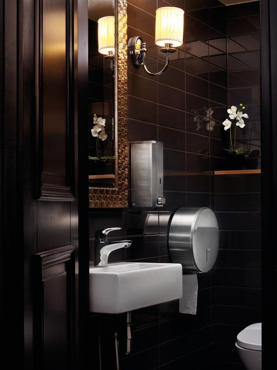 Actual product image Katrin Dispenser Stainless Steel for soap and disinfectant