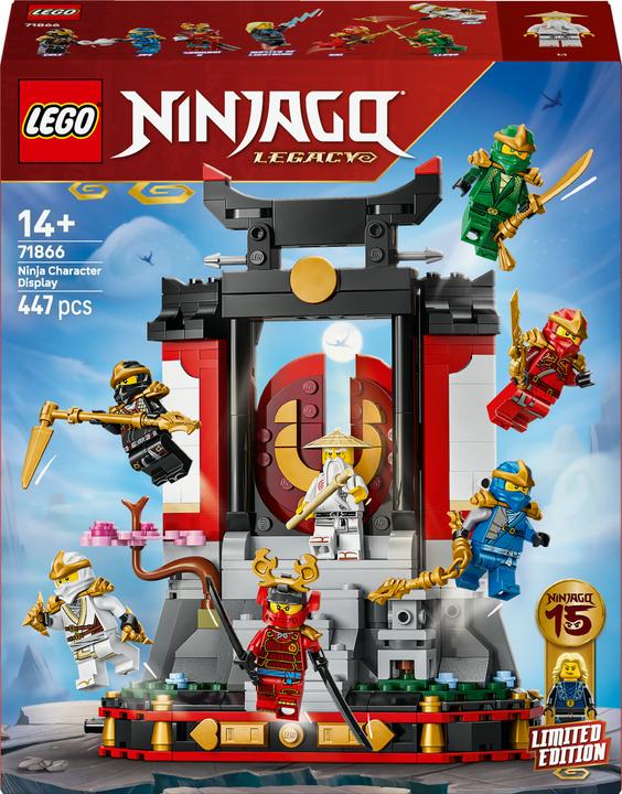 LEGO 15-jähriges Jubiläum: Ninja-Charaktere zum Ausstellen (71866, LEGO Ninjago)