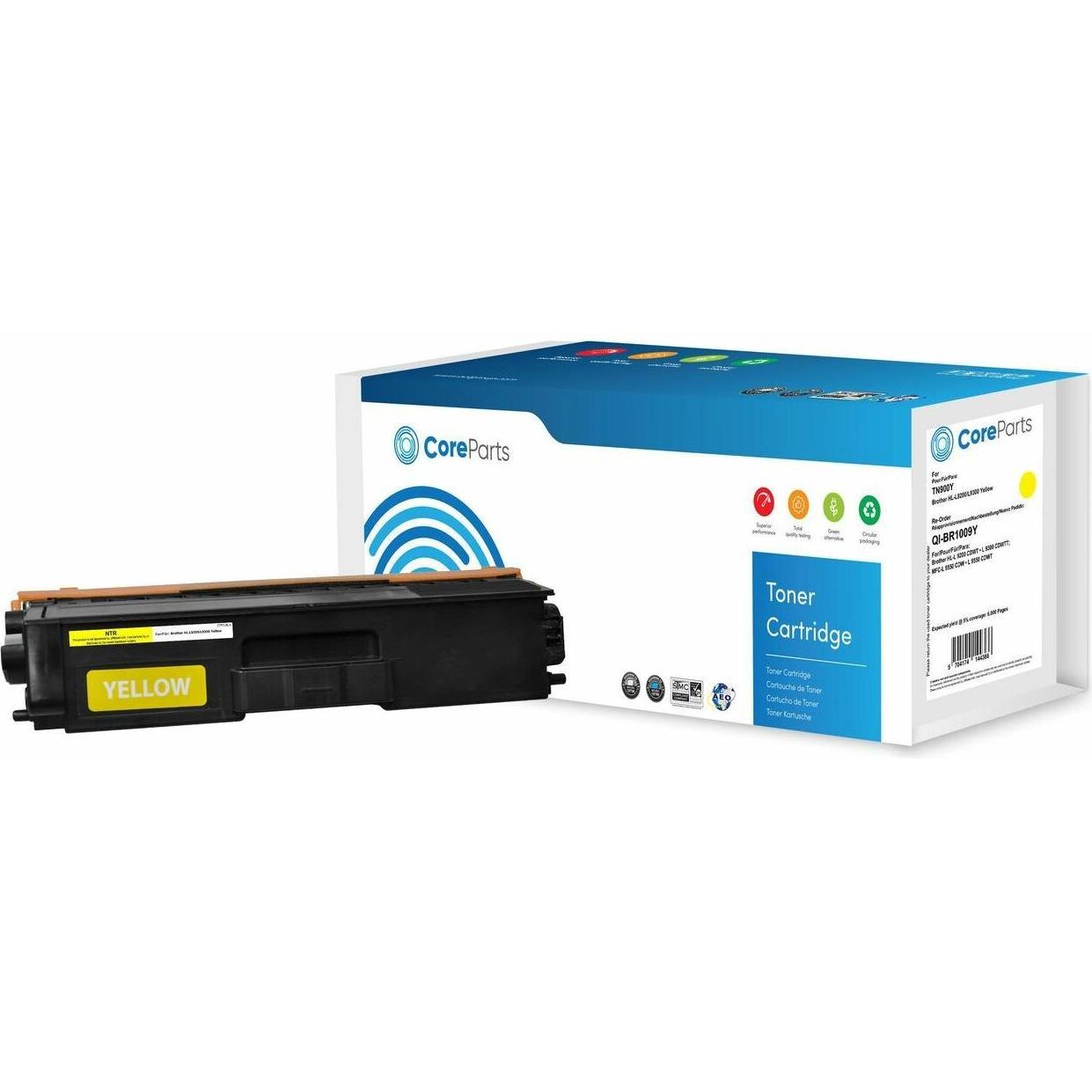 CoreParts, Toner, Toner Yellow TN900Y (Y)