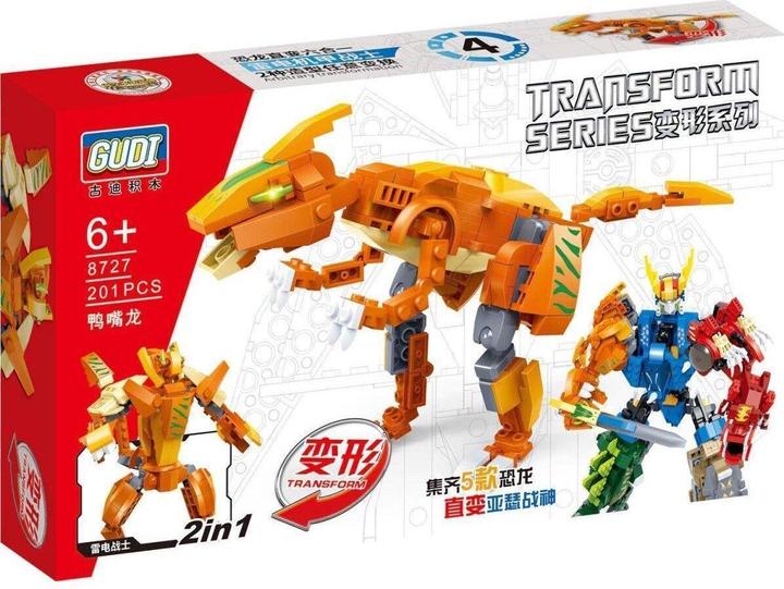 Gudi 8727 - Transform Mecha-Dino Parasaurus