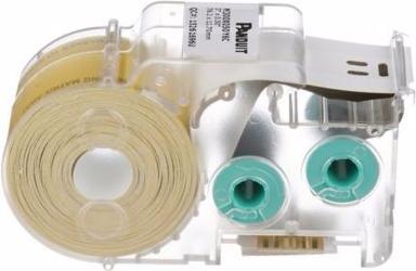 Image du produit Panduit P1, jaune, polyester, polyoléfine, RoHS, 7,62 cm, 1,27 cm, 50 pièce(s)