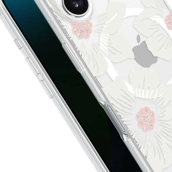 Image du produit Kate Spade Protective MagSafe - Étui pour iPhone 16 (Hollyhock Floral) (Apple iPhone 16)