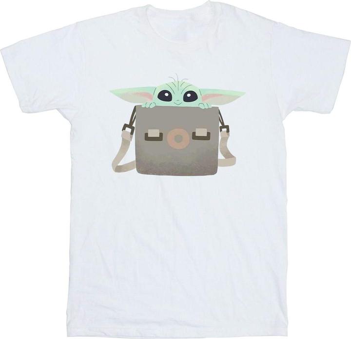 Produktbild Star Wars The Mandalorian Grogu Luggage TShirt Mädchen (140, 146)