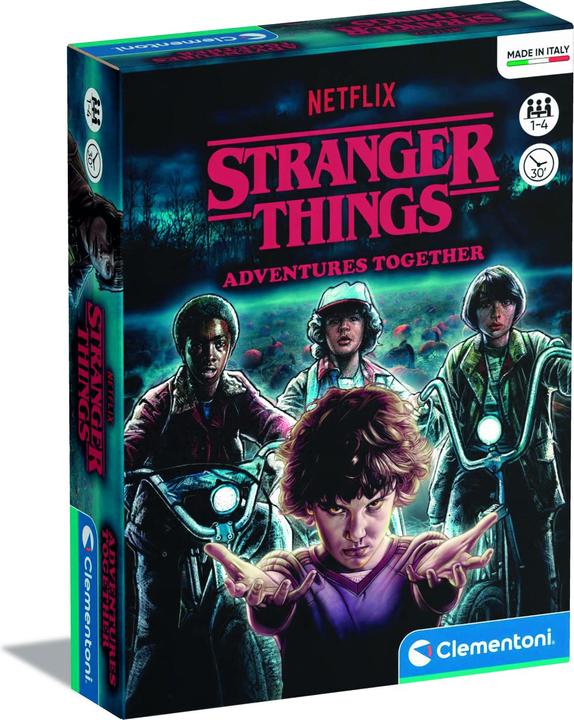 Productafbeelding Clementoni 16636 - Stranger Things - Samen Avonturen - Kaartspel, 1-4 spelers, (DE/IT/EN/FR) (Italiaans, 1 - 4 Spelers)