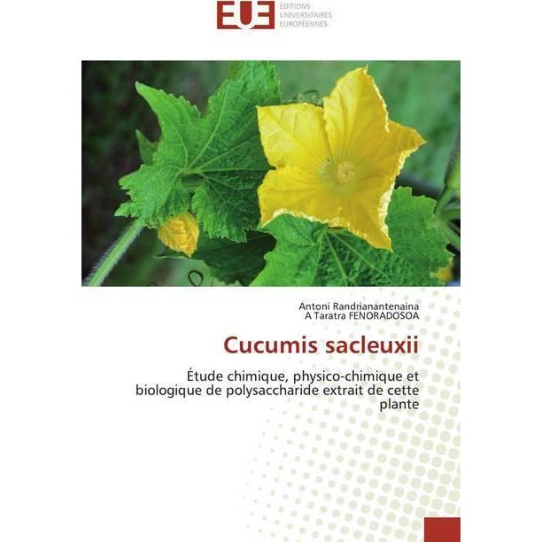 Cucumis sacleuxii, Fachbücher von Antoni Randrianantenaina, A Taratra FENORADOSOA