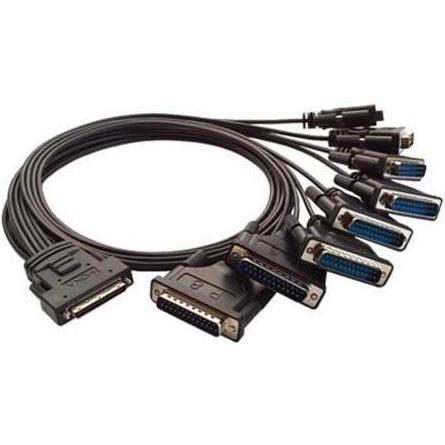 Moxa CBL-M68M25X8-100 - Cavo seriale SCSI VHDCI 68 a 8 connettori DB25, 1 m (1 m), Cavo di interfaccia