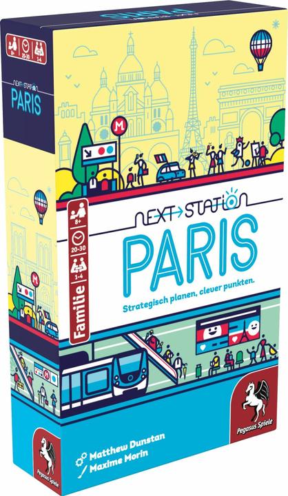 Pegasus Next Station Paris (German, 1 - 4 Players)