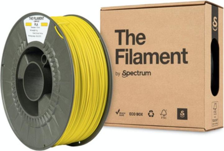 Actual product image TF-24011 (PLA, 1.75 mm, 1000 g, Yellow)