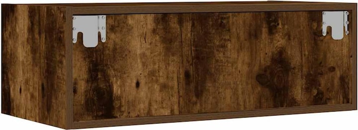 Immagine prodotto VidaXL Mobile TV con luci LED in rovere fumè 75x35,5x25 cm Mobile HiFi