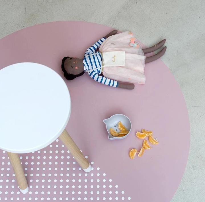Actual product image Toddlekind Clean Wean Matte Spotted Dusky Rose