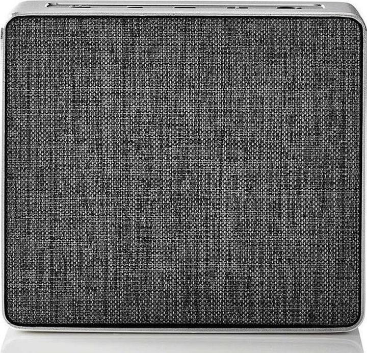 Produktbild Nedis SPBT-1002 Bluetooth Lautsprecher Gun Metal Grau (20 h, Akkubetrieb)