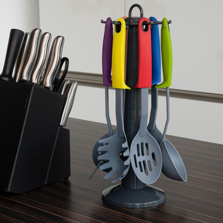 Immagine prodotto Alpina Garden Utensili da cucina con supporto