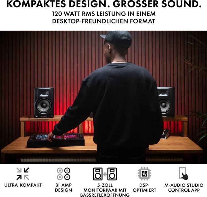 Actual product image M-Audio BX5BT (Active, Pair)
