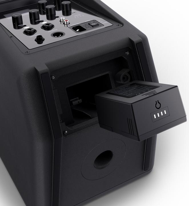 Image du produit LD Systems ANNY® 8 - Enceinte portable Bluetooth® PA avec batterie et table de mixage, Stage Black (Actif, 1x 80 W)