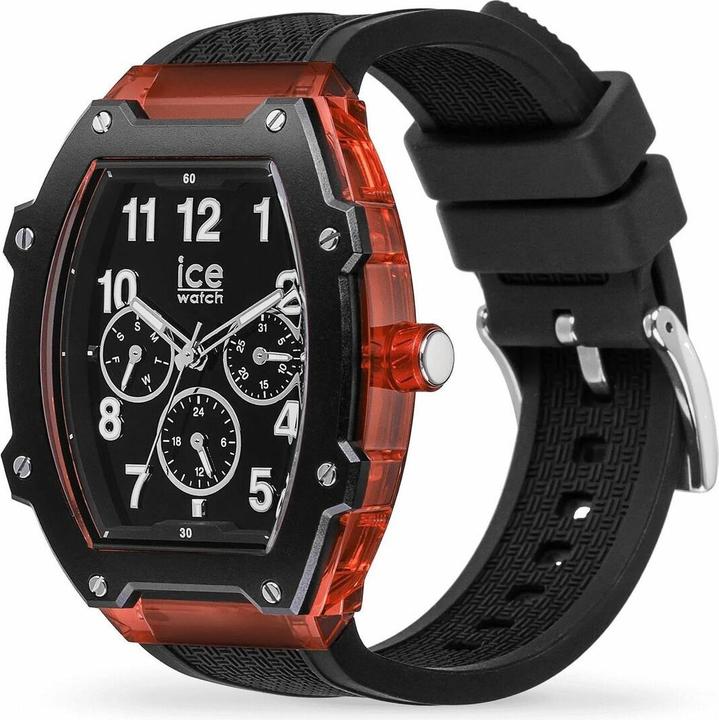 Produktbild ICE Watch Ice Boliday Schwarz Red Plastic (Analoguhr, 40 mm)