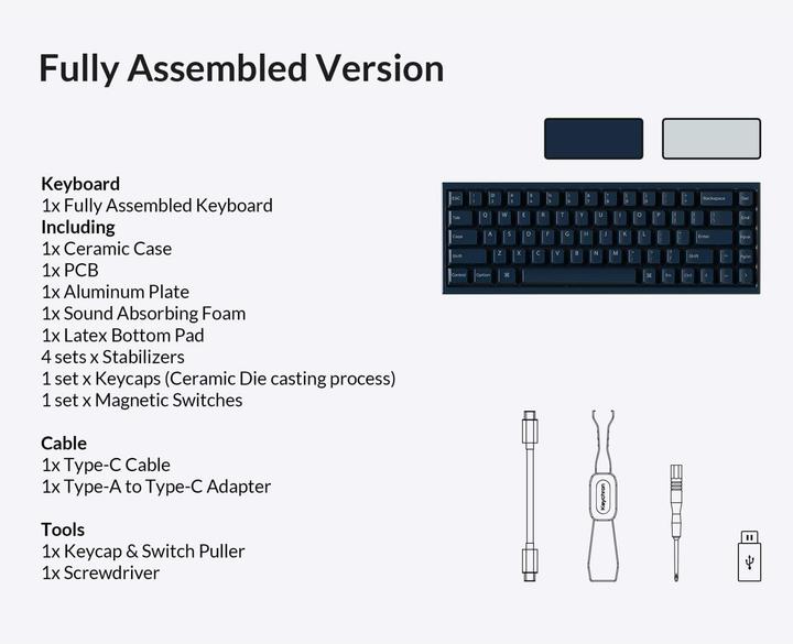 Produktbild Keychron Q16 HE 8K (US, Kabelgebunden)