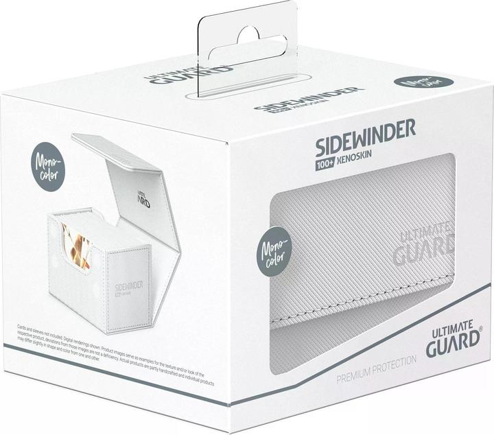 Produktbild Ultimate Guard UGD011211 - Sidewinder 100+ XenoSkin Monocolor, Weiss
