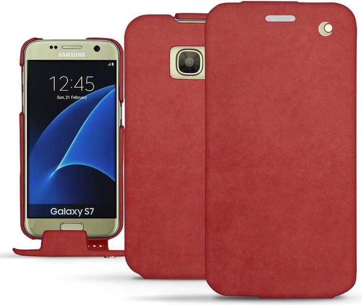 Produktbild Noreve Lederschutzhülle vertikal (Samsung Galaxy S7)