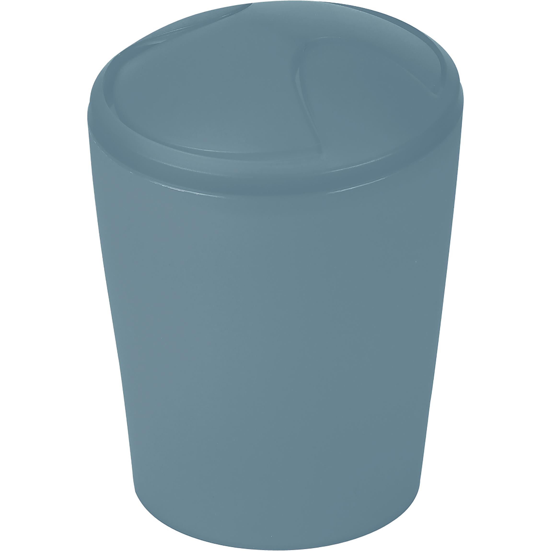 spirella Accesoires à Poser Move Frosty Poubelle Medium, Abfalleimer, Grau