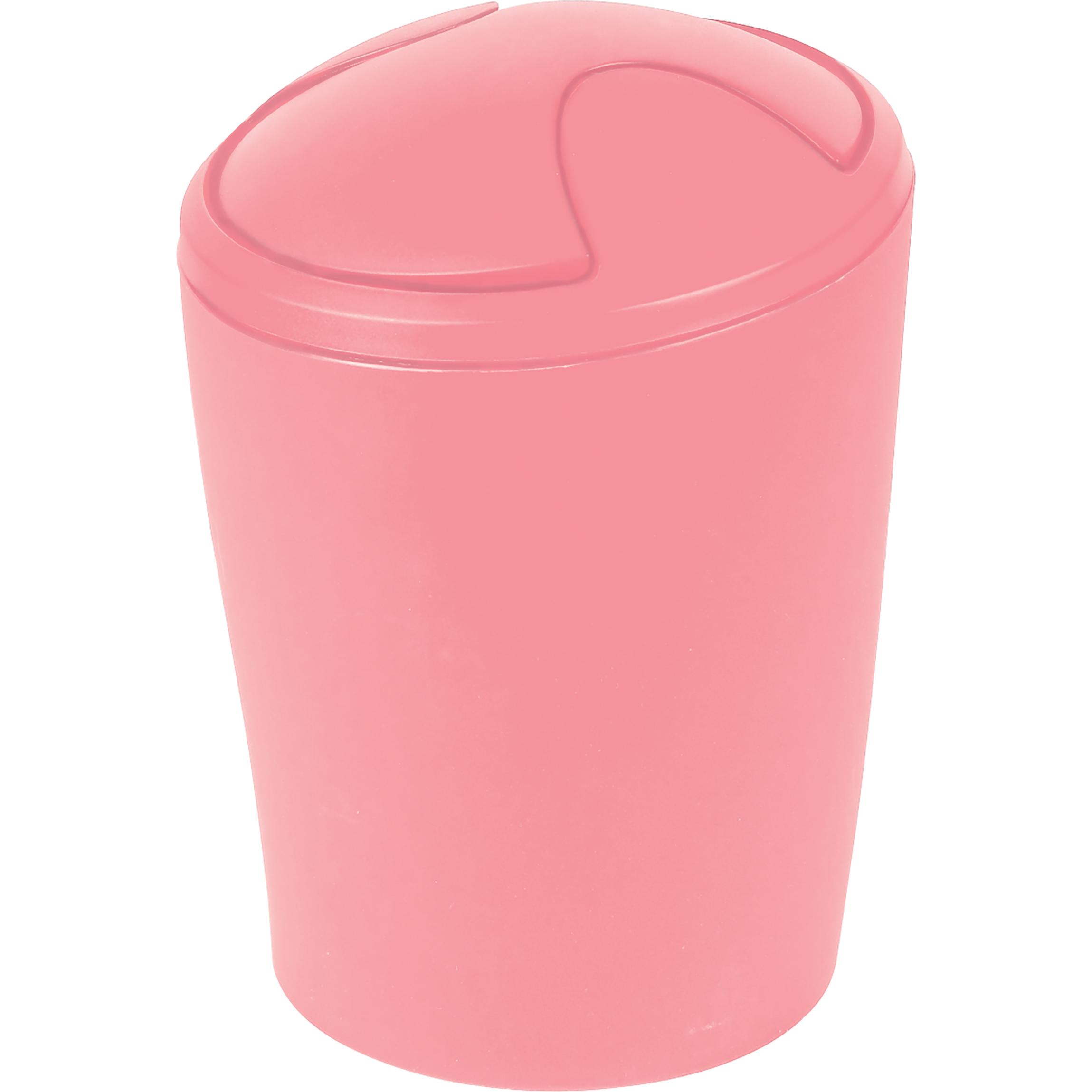 spirella Accesoires à Poser Move Frostyrose 5l Poubelle, Abfalleimer, Rosa