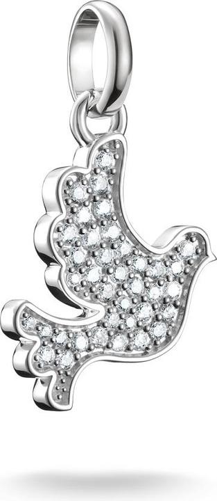 Immagine prodotto Thomas Sabo Charm-Anhänger Friedenstaube Connect Silber (Argento 925)