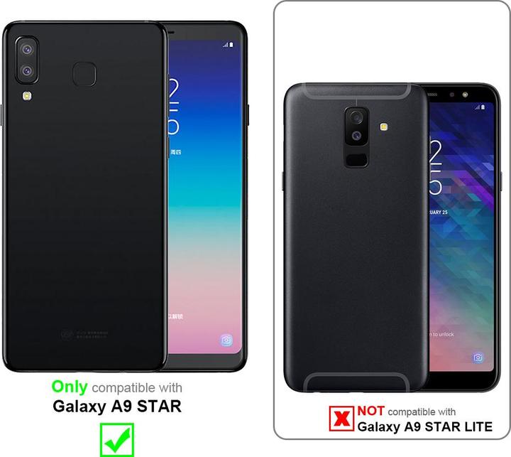 Image du produit Cadorabo Coque pour Samsung Galaxy A9 STAR universel avec Clip (Samsung Galaxy A9)