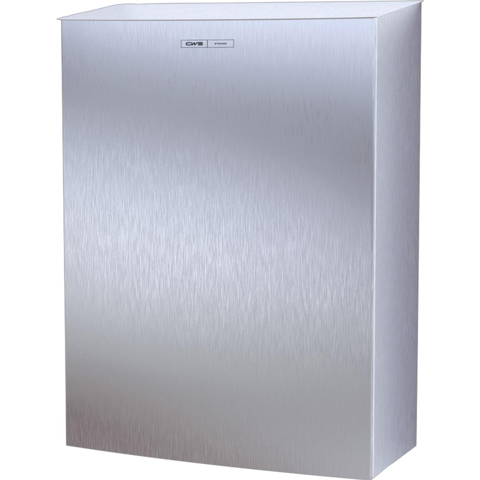 CWS Cassetta igienica Paradise in acciaio inox, Pattumiera, Argento