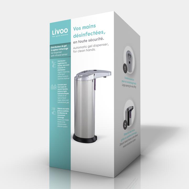 Produktbild Livoo Sensor Gelspender