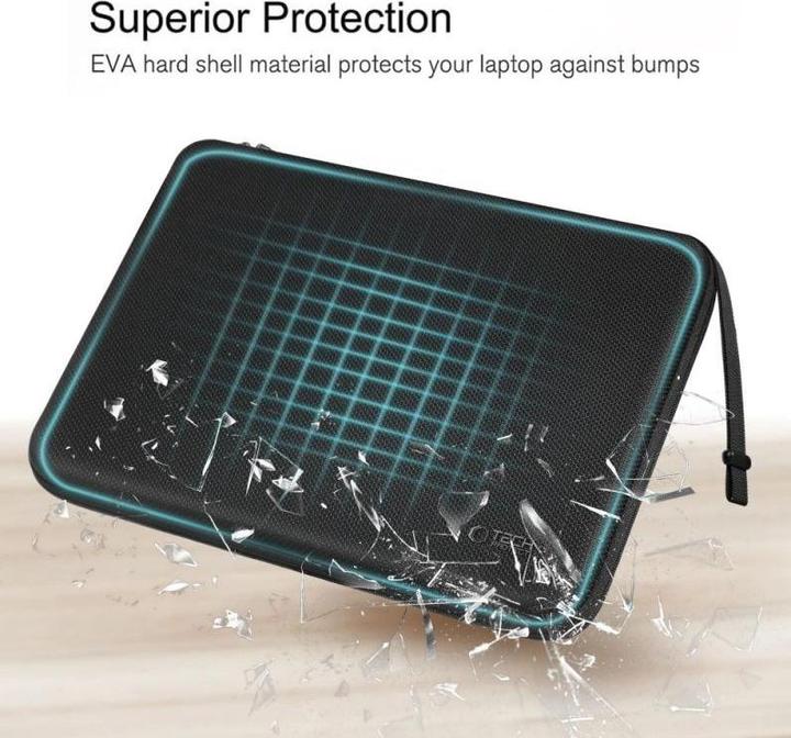 Produktbild Tech-Protect HARDPOUCH LAPTOP 15-16 SCHWARZ/SCHWARZ (16")
