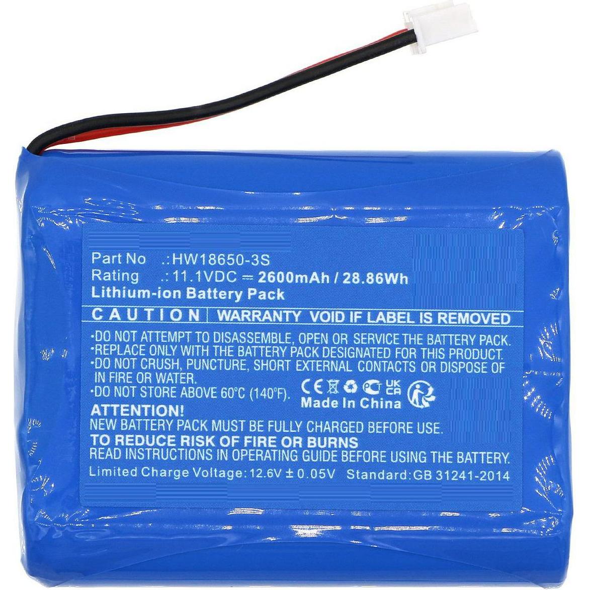 Thumbnail - CoreParts Battery 11.1V 2600mAh 28.86Wh (2600 mAh), Notebook Akku