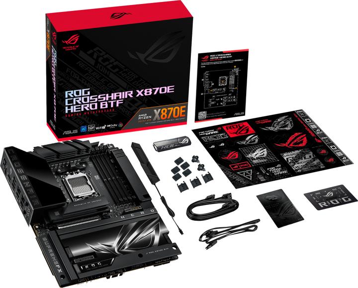 Produktbild ASUS ROG Crosshair X870E Hero BTF (AM5, AMD X870E, ATX)