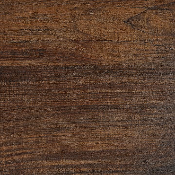 Produktbild Beliani Schreibtisch weiss / dunkler Holzfarbton 120 x 60 cm DESE (120 x 60 x 75 cm)