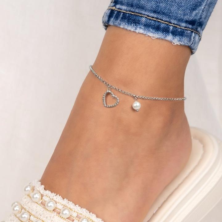 Actual product image Engelsrufer Herz FuÃkette (Stainless steel, 27 cm)