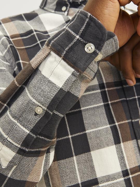Actual product image Jack & Jones Jprblubrook Check Structure L/S Shirt Sn (XS)