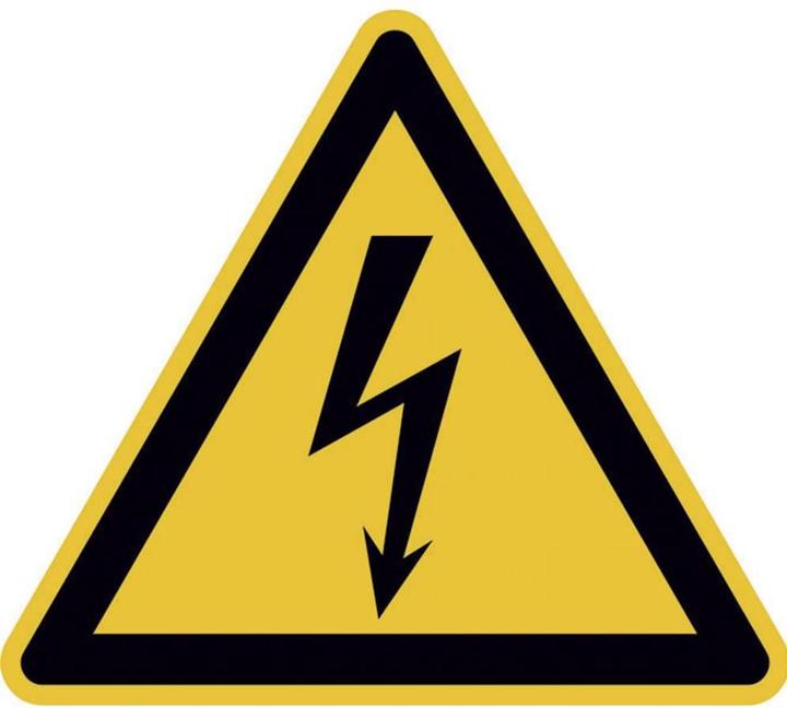 Image du produit BRW Panneau de signalisation danger électrique - 20 cm