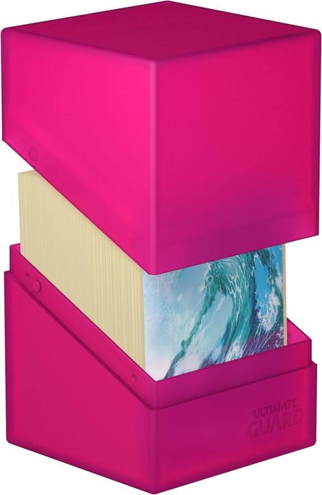 Actual product image Ultimate Guard UGD010786 - Boulder Deck Case - 100+ Cards, Standardsize, rhodonite