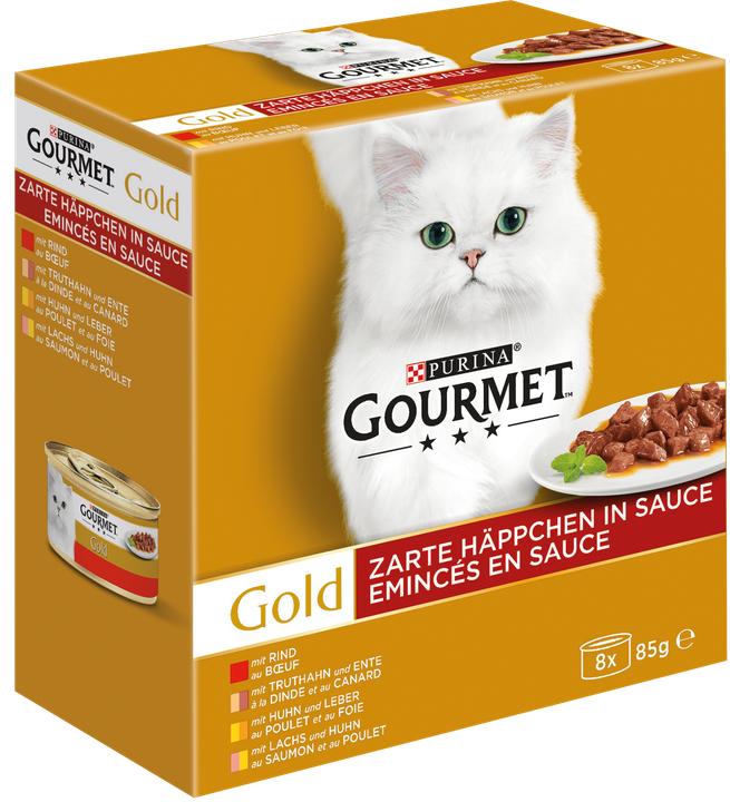 Produktbild Gourmet Gold (Adult, 8 Stk., 85 g)