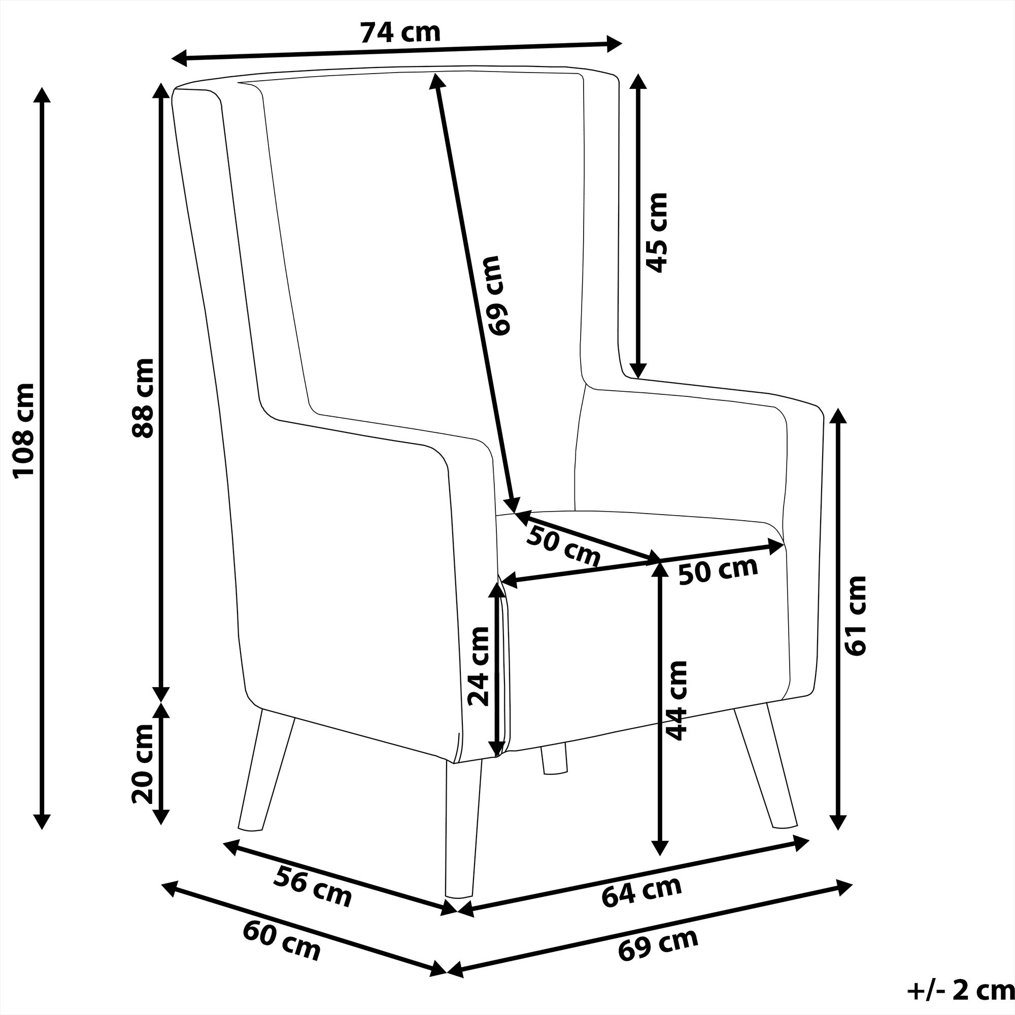 Thumbnail - Beliani, Sessel, Oneida