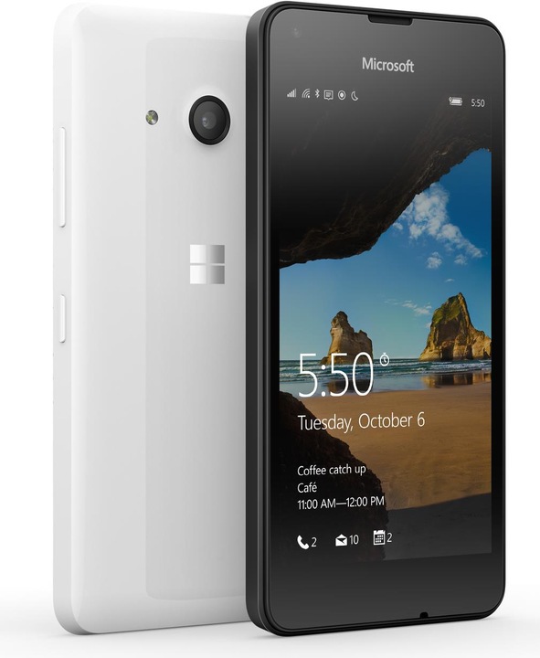 Microsoft Lumia 550 (8 GB, White, 4.70", Single SIM, 5 Mpx, 4G)