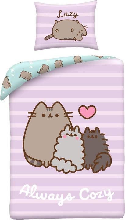 Produktbild Pusheen Always Cozy Bettwäscheset 140×200cm, 70×90 cm Mikrofaser (140 x 200 cm, 70 x 90 cm)