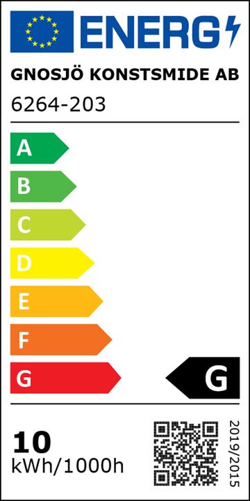 Label énergétique Konstsmide Figurine acrylique Elan Froid-Blanc LED