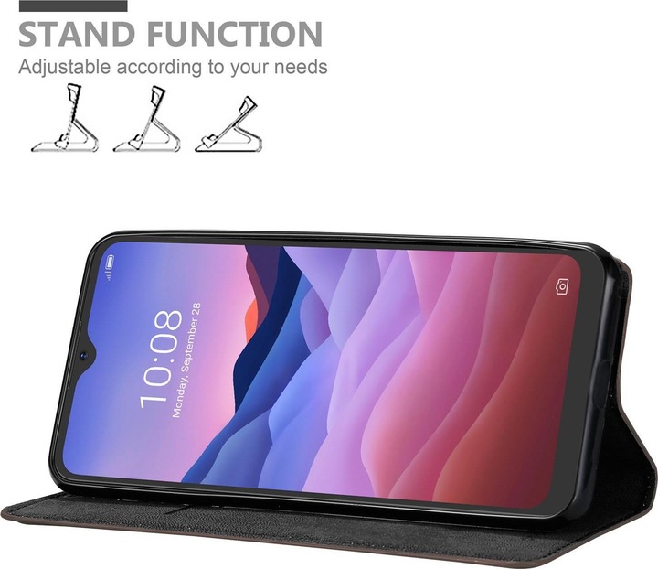 Actual product image Cadorabo Book Invisible Magnet Cover (ZTE Blade V2020 Smart)