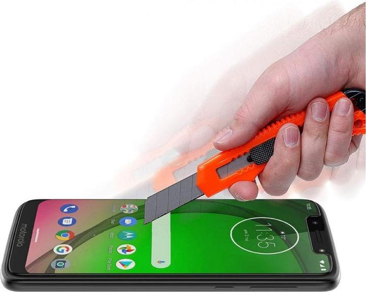 Actual product image Screenguard Motorola Moto G7 Play Protective Glass Film Case Friendly Design (1 pcs., Motorola Moto G7 Play)