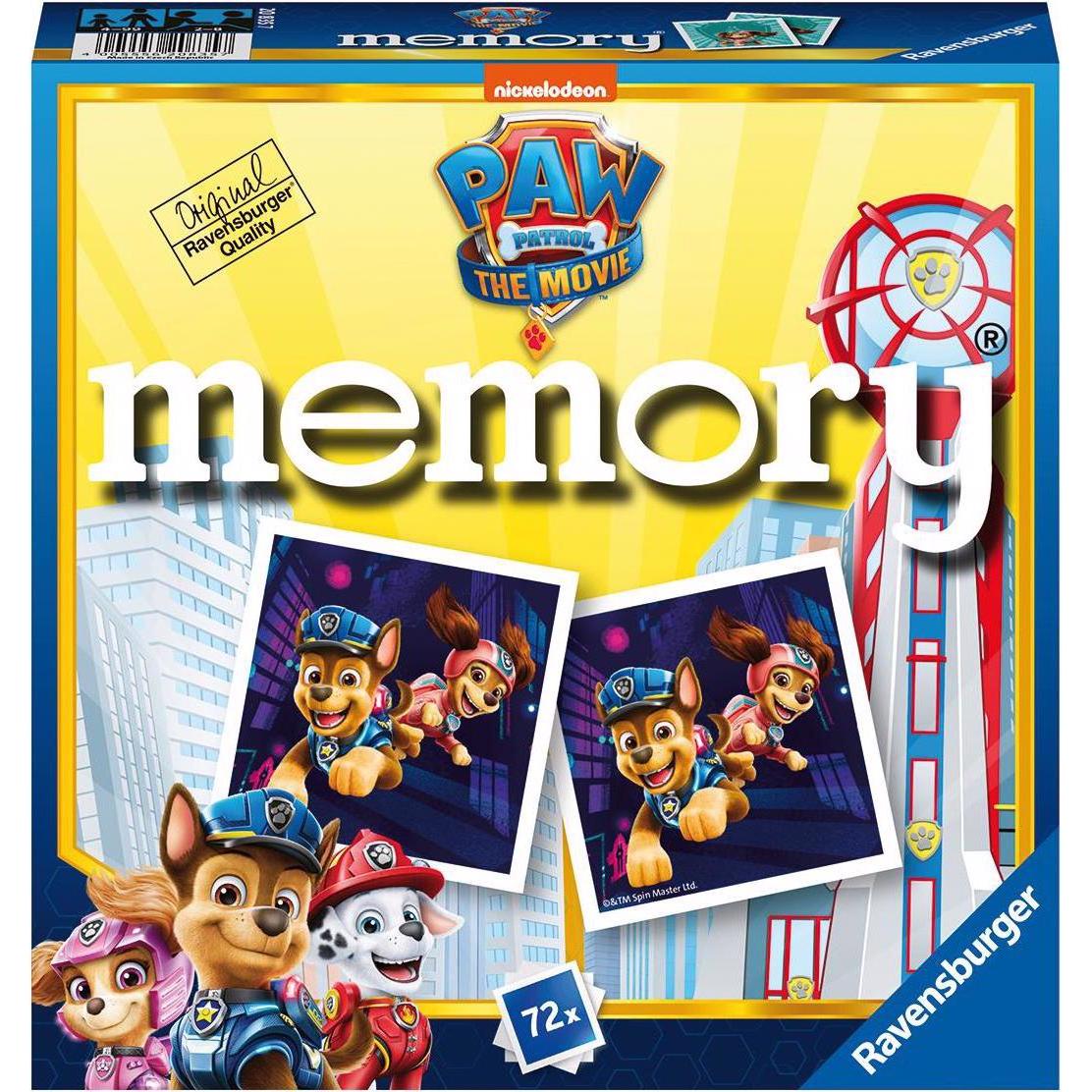 Ravensburger Paw Patrol: The Movie – Memory (Deutsch, Französisch, Italienisch, Portugiesisch, Englisch, Isländisch, Spa...