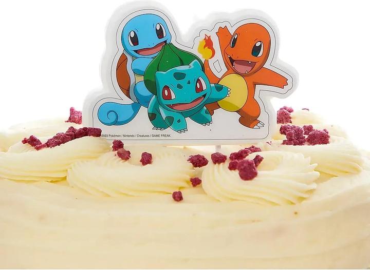 Actual product image Amscan Candle motif Pokemon (1x)