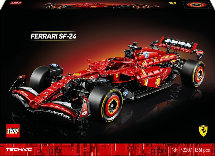 LEGO Ferrari SF-24 F1 Rennauto (42207, LEGO Technic)