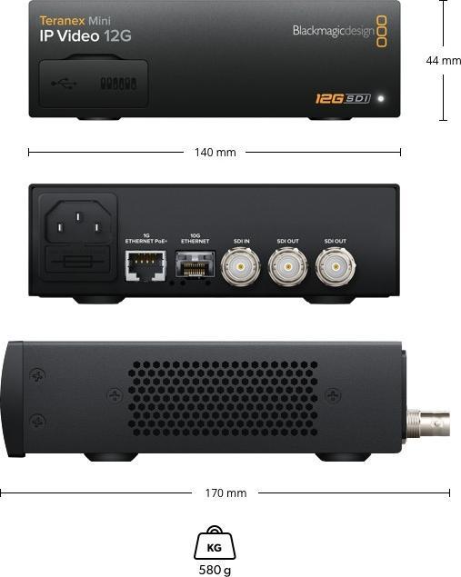 Produktbild Blackmagic Teranex Mini IP Video 12G (Digital -> Digital)
