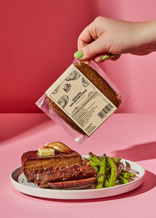 Produktbild KoRo Fleischalternative auf Basis von Weizengluten (250 g)