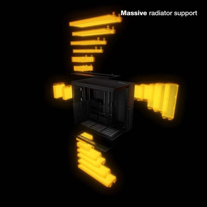 Immagine prodotto be quiet! BASE LEGGERA 900 FX Nero (XL-ATX, ATX, mATX, Mini-ITX)